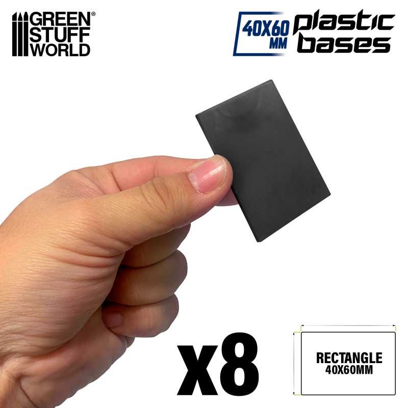 Basette Rettangolari in plastica - 40x60mm