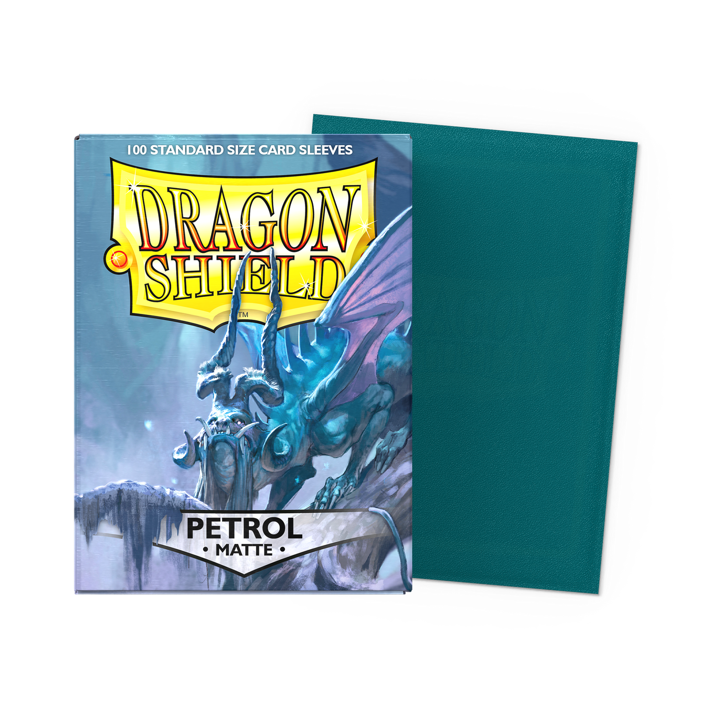 Dragon Shield - Confezione 100 Sleeves Standard Matte Petrol