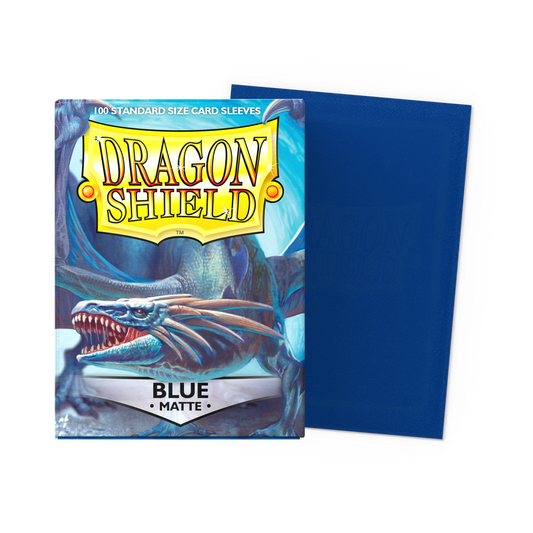 Dragon Shield - Confezione 100 Sleeves Standard Matte Blue