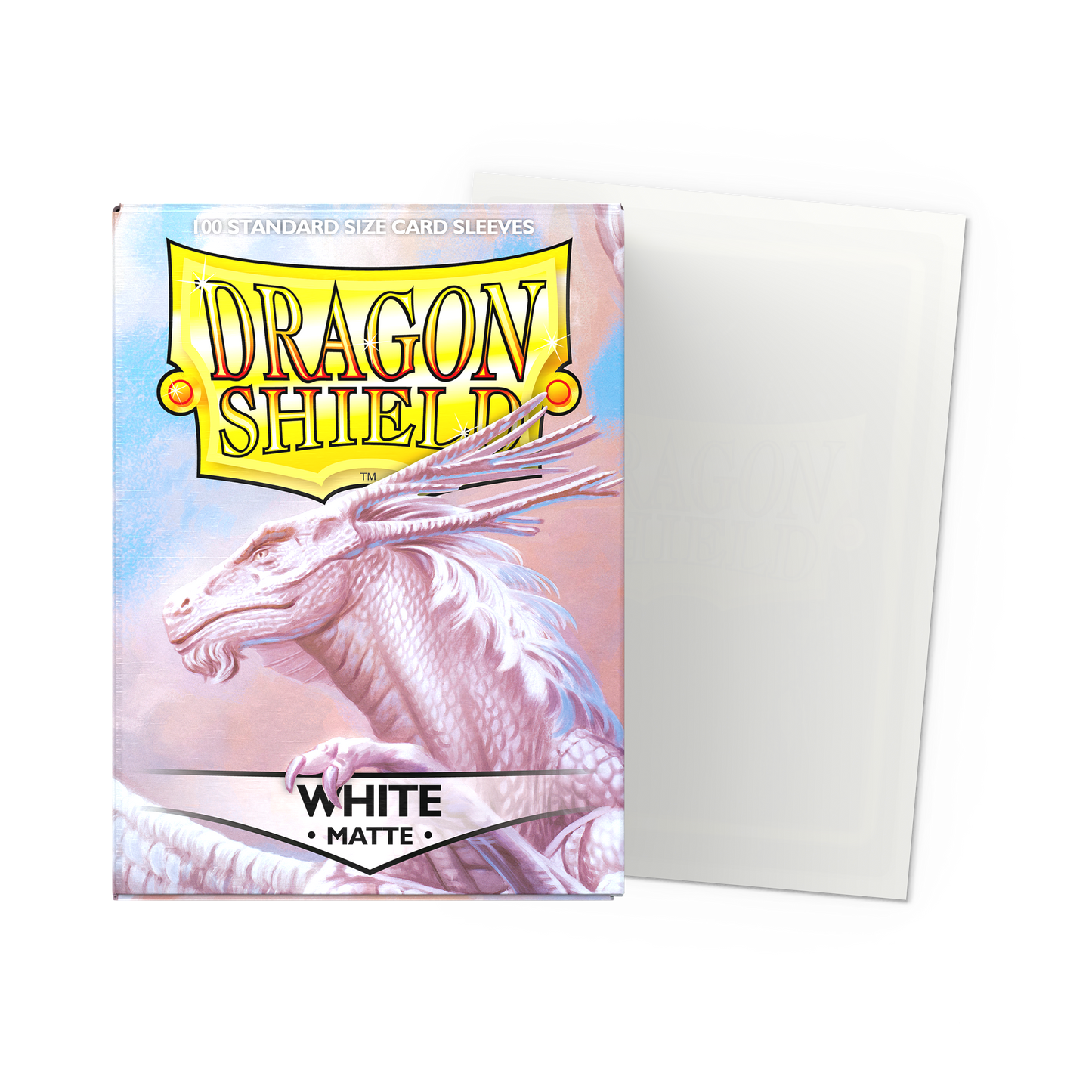 Dragon Shield - Confezione 100 Sleeves Standard Matte White
