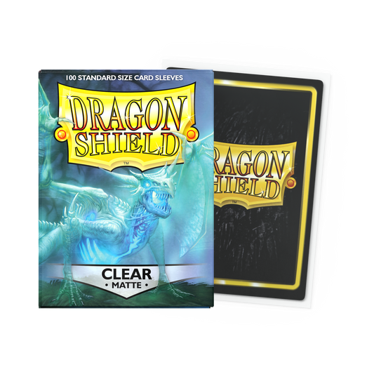 Dragon Shield - Confezione 100 Sleeves Standard Matte Clear