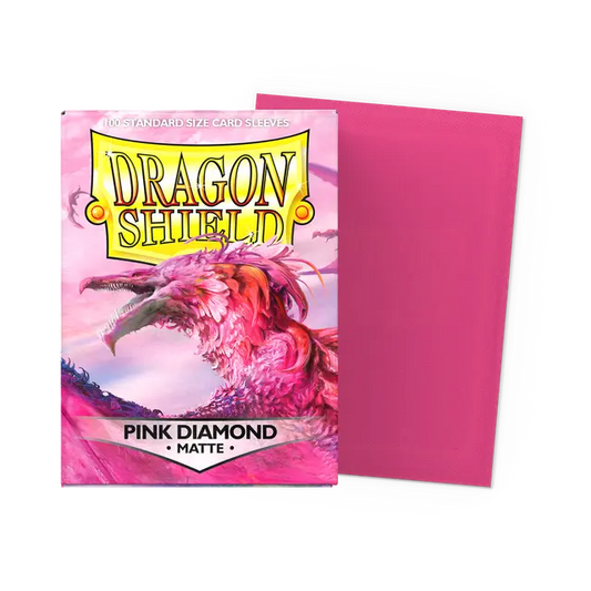 Dragon Shield - Confezione 100 Sleeves Standard Pink Diamond