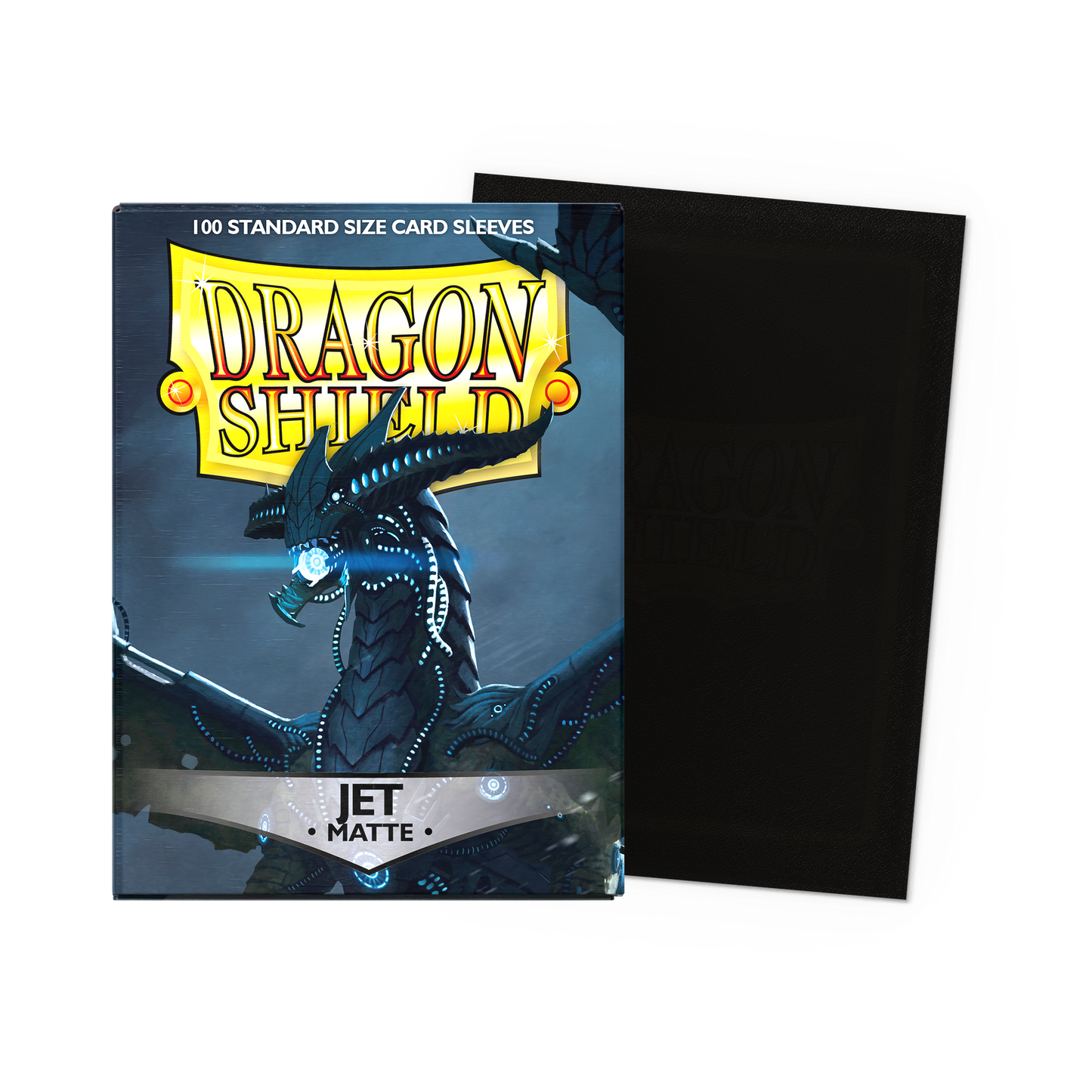 Dragon Shield - Confezione 100 Sleeves Standard Matte Jet