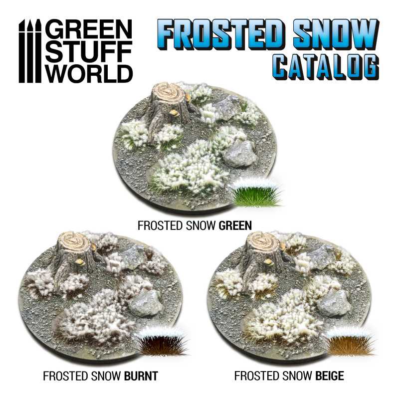 Frosted Snow Burnt 6mm