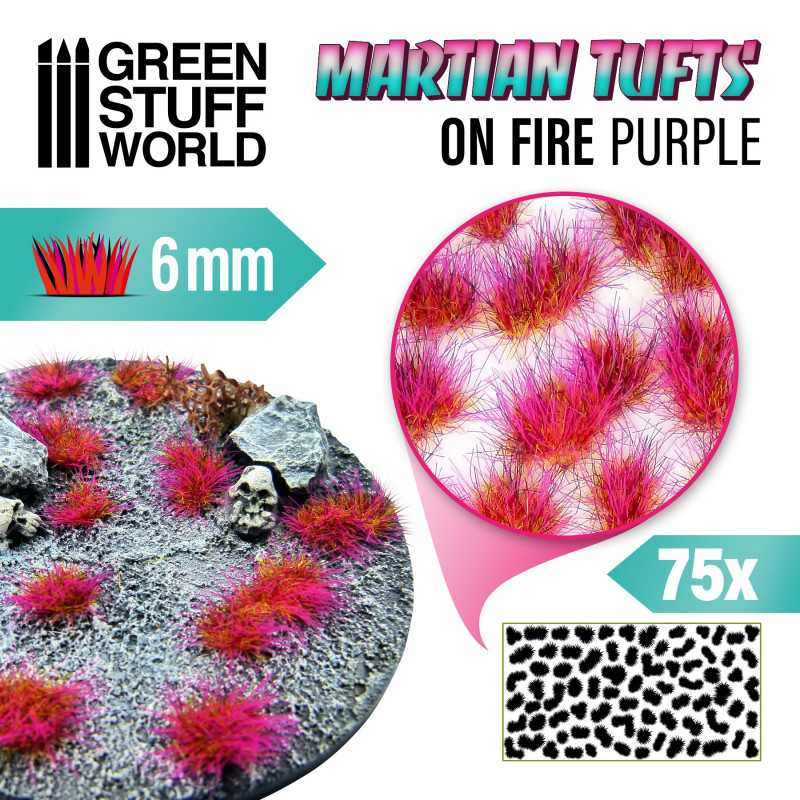 Ciuffi Erba Alien - ON FIRE PURPLE