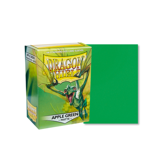 Dragon Shield - Confezione 100 Sleeves Standard Matte Apple Green