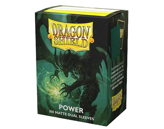 Confezione 100 Standard Size Matte Dual Sleeves Power