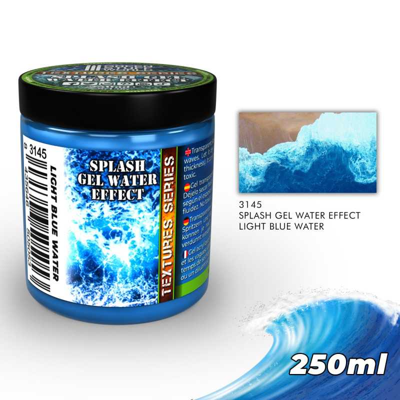 Spash Gel Water Effect Light Blue 250ml