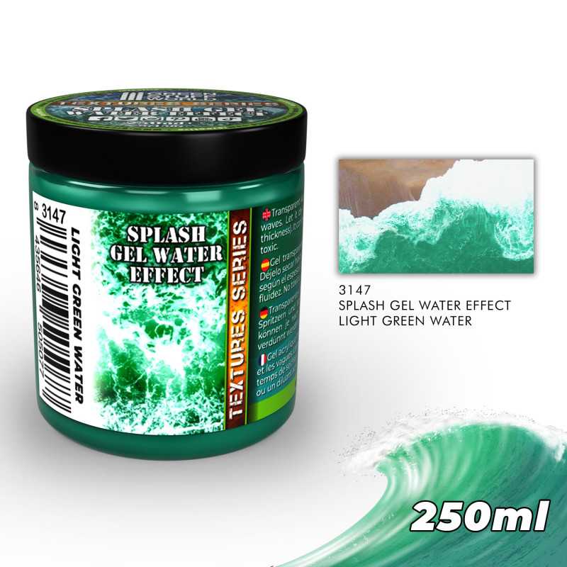 Spash Gel Water Effect Light Green 250ml