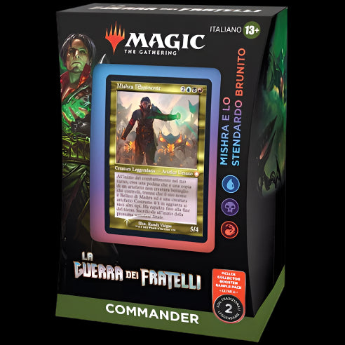 La Guerra dei Fratelli - Mishra e lo Stendardo Brunito - Mazzo Commander (ITA)