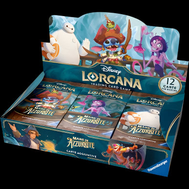Lorcana - Mare di Azzurrite - Booster Pack Display da 24 Buste (ITA)