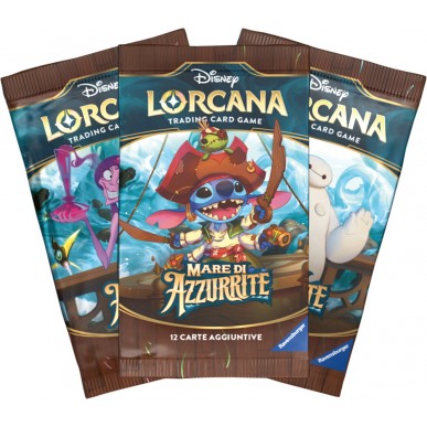 Lorcana - Mare di Azzurrite - Booster Pack Display da 24 Buste (ITA)