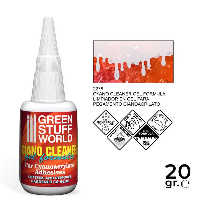 Solvente cianoacrilato