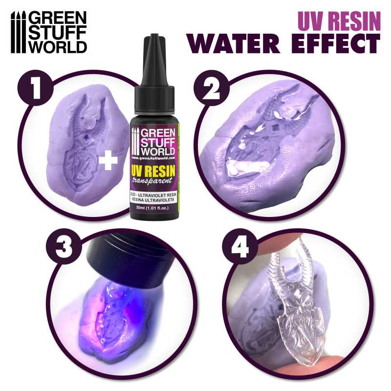 Resina Ultravioletta 30ml - Effetto Acqua