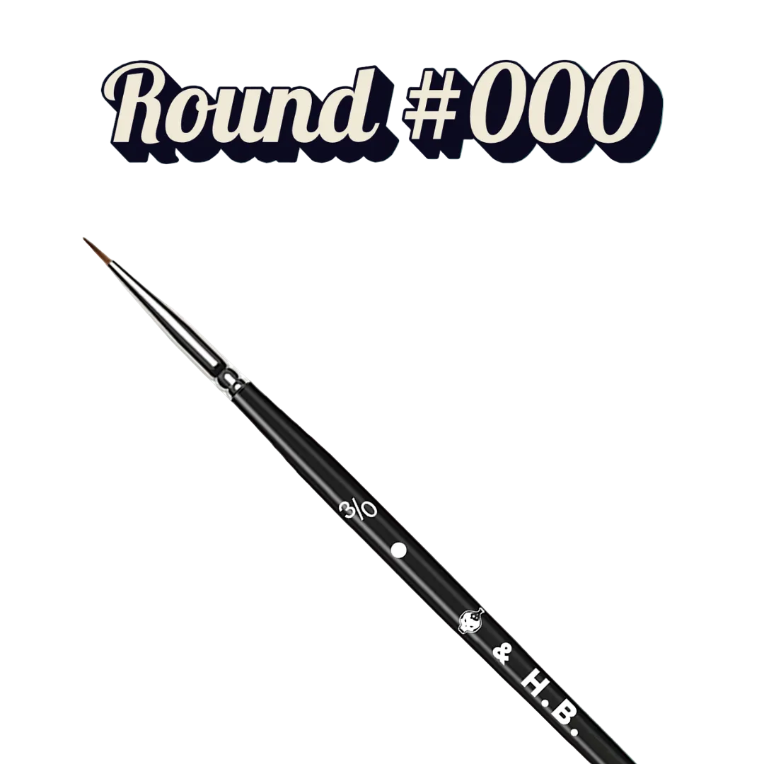 Round Brush #000