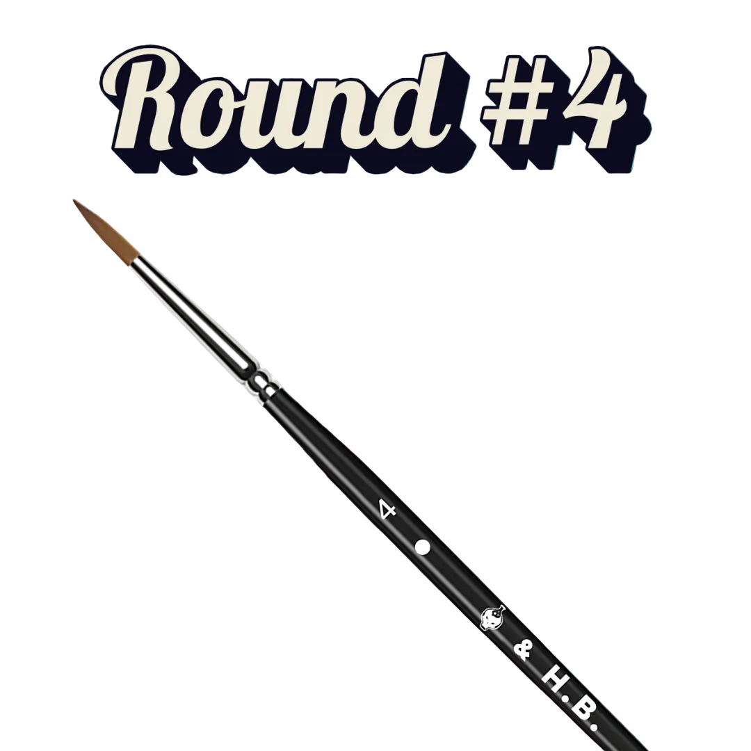 Round Brush #4