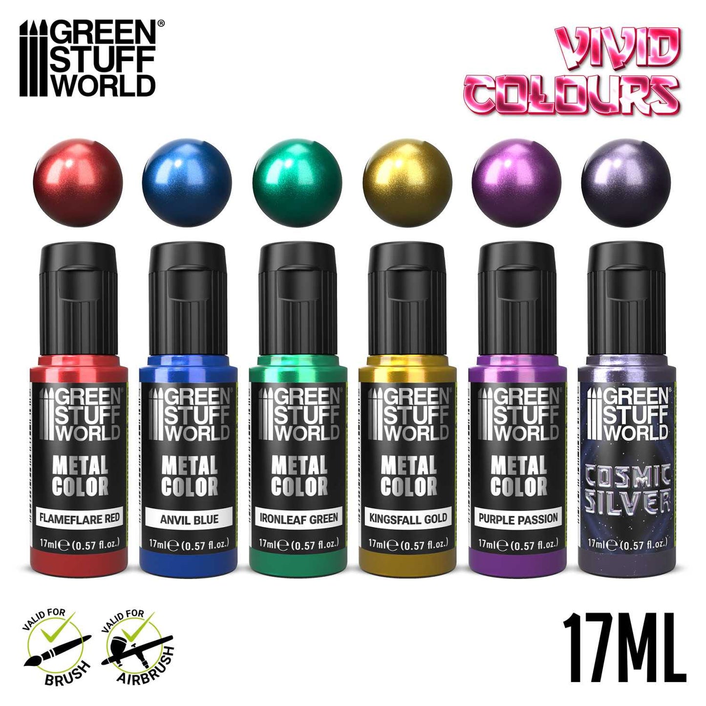 Set Colori Metallizzati - Vivid Colors
