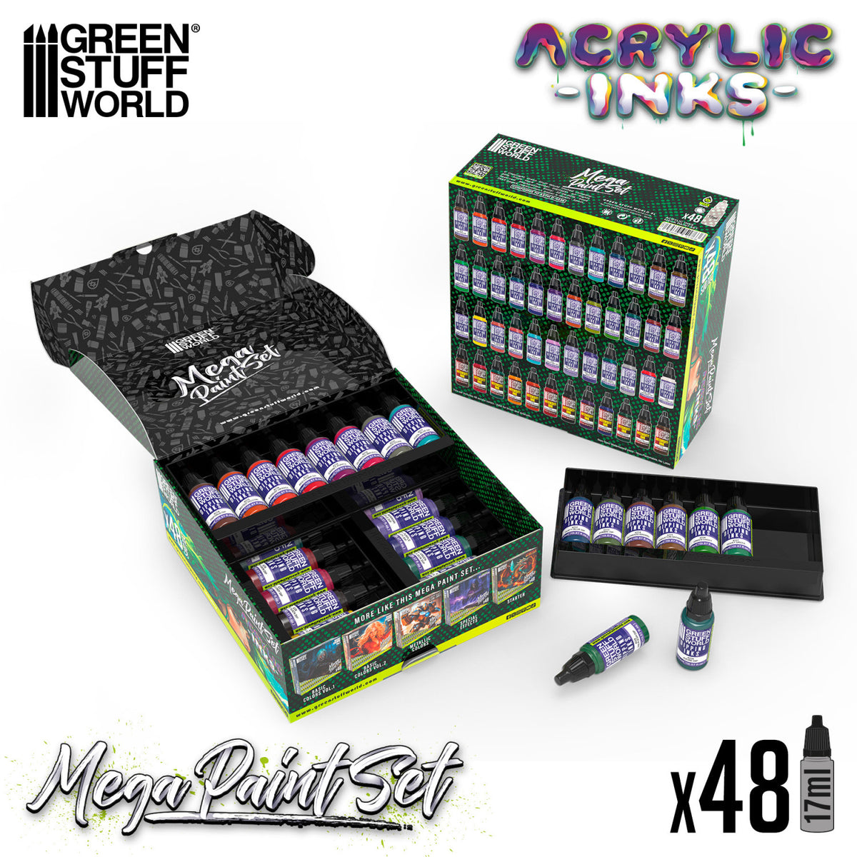 Mega set di Inchiostri acrilici Dipping Inks