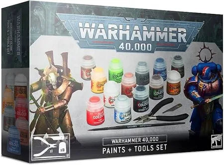 Warhammer 40,000 Warhammer 40,000 Paints + Tools Set