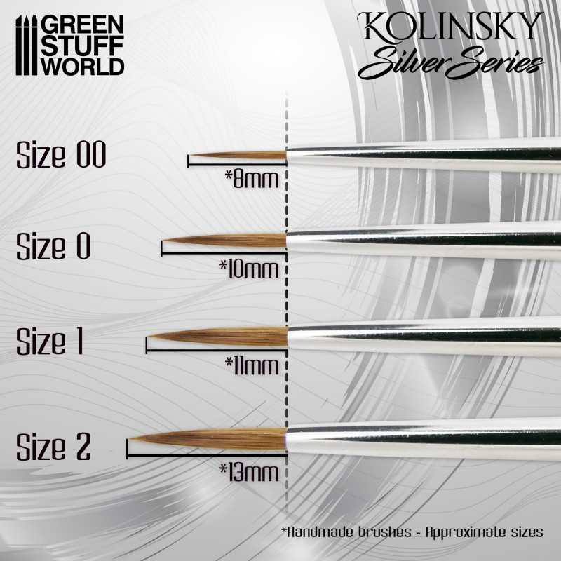 SILVER SERIES Pennello Kolinsky - 2