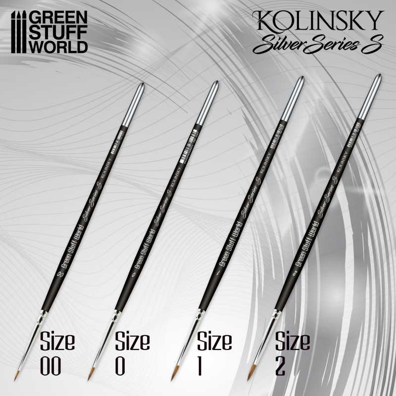 SILVER SERIES (S) - Set Pennelli Kolinsky (Serie-S)