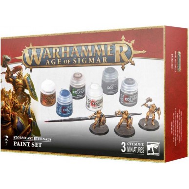 Stormcast Eternals Paint Set - Age of Sigmar (4a Edizione)