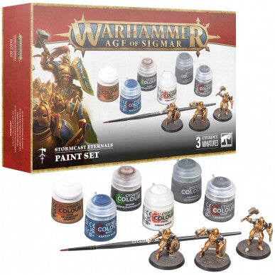 Stormcast Eternals Paint Set - Age of Sigmar (4a Edizione)