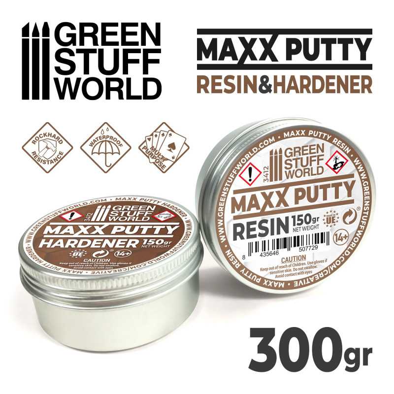 Stucco epossidico Maxx Putty 300gr