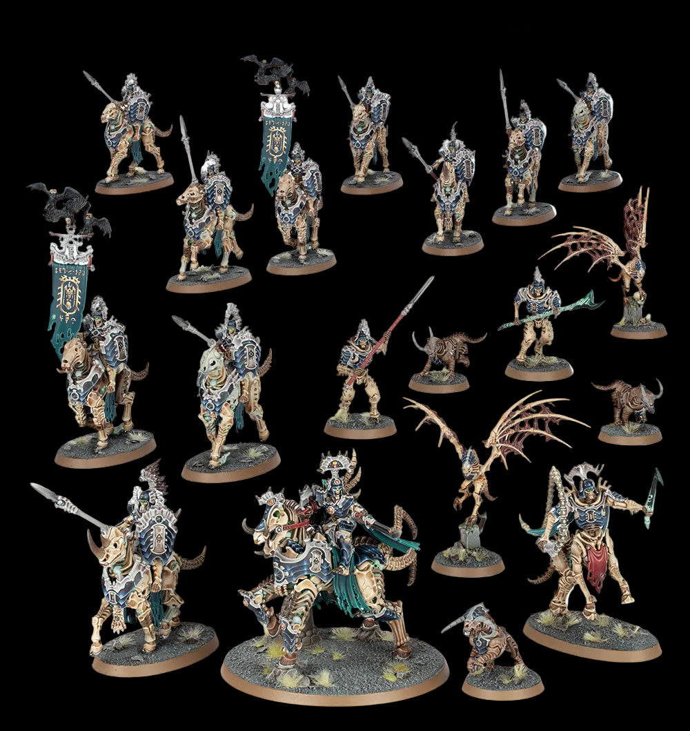 Spearhead: Ossiarch Bonereapers – Kavalos Vanguard