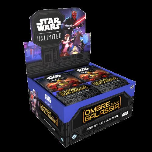 FFG - Star Wars: Unlimited - Shadows of the Galaxy: Booster Display (24 Booster) - ITA