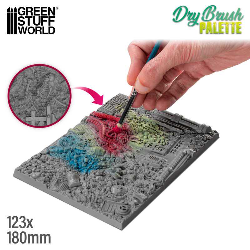 Tavolozza di texture per drybrush