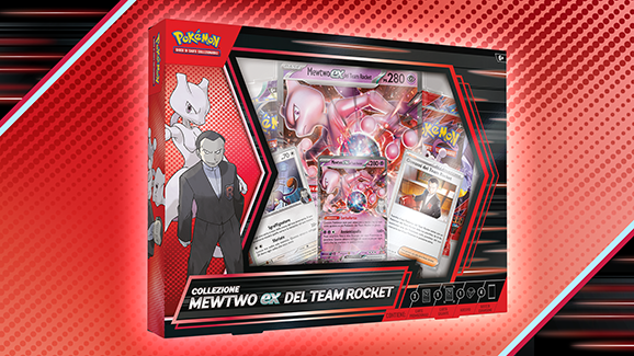 Pokemon Collezione Mewtwo EX del Team Rocket ITA