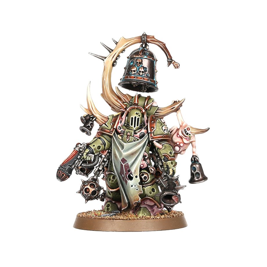 Malignant Plaguecaster, Noxious Blightbringer, and Plague Marine Champion
