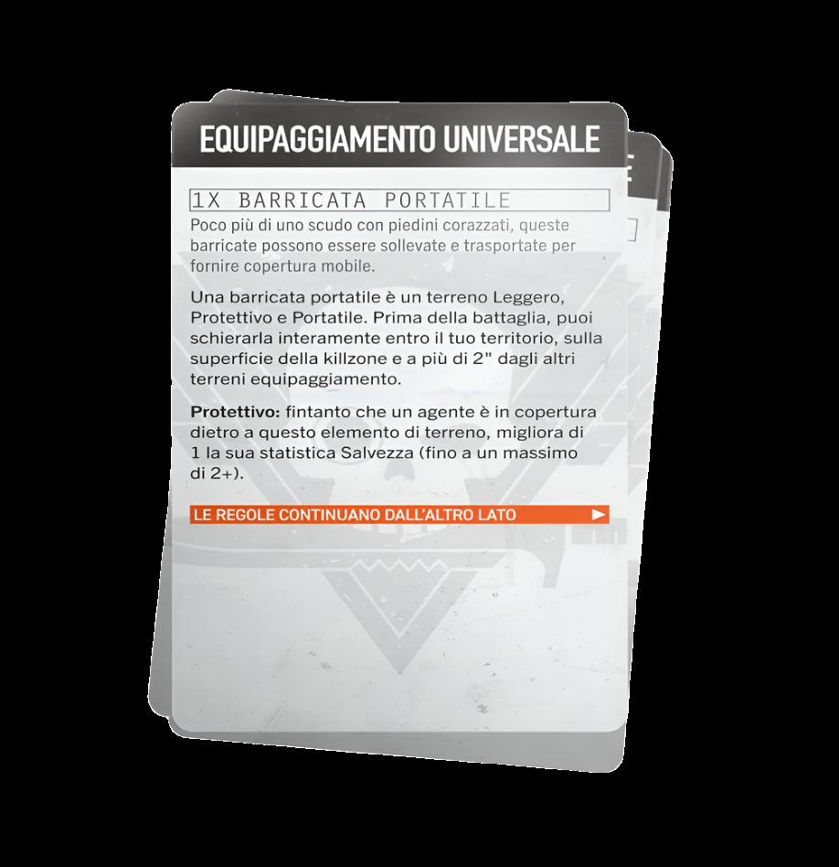 KT CARTE DATI: ARTIGLIO NEMESI (ITA)