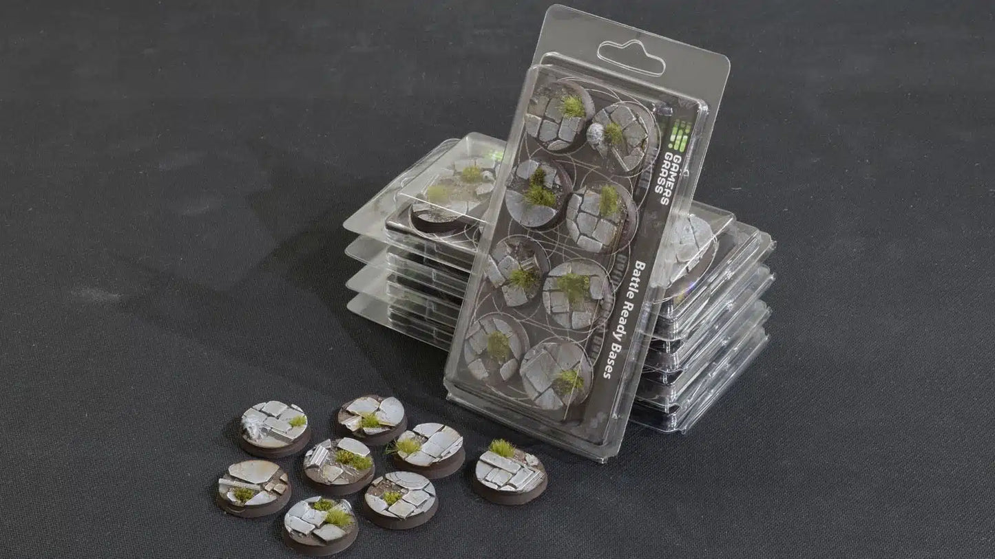 Temple Bases, Round 32mm (x8)