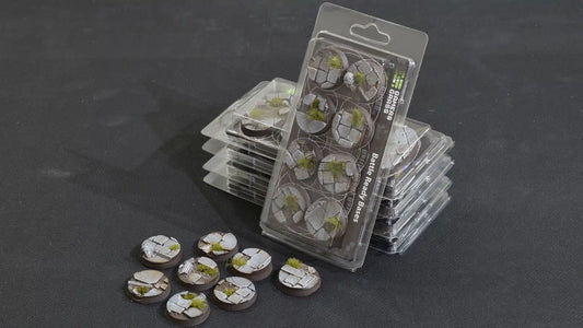 Temple Bases, Round 32mm (x8)