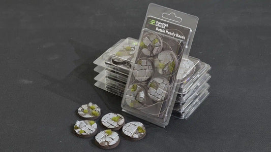 Temple Bases, Round 40mm (x5)