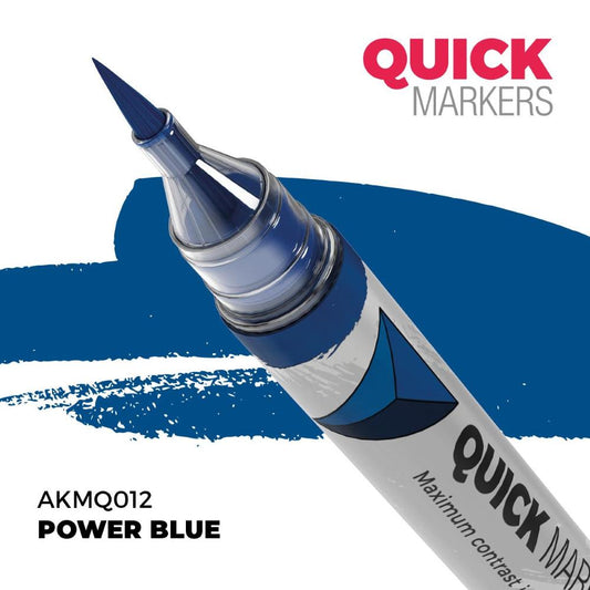 AK Quick Marker: Power Blue