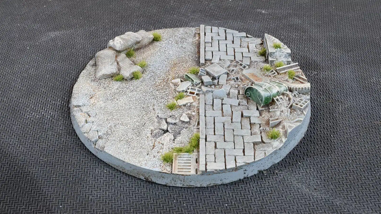 Urban Warfare Bases, Round 100mm (x1)