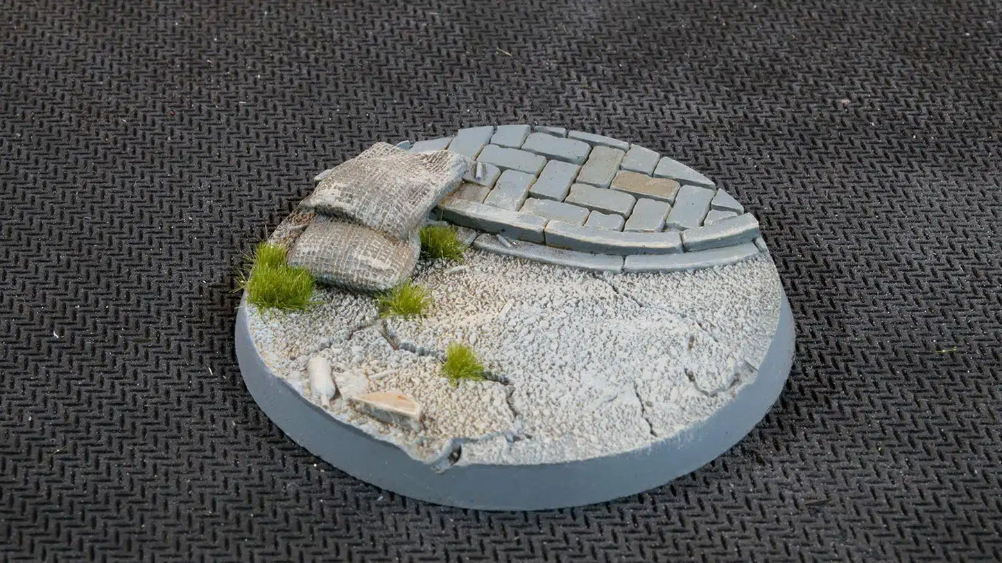 Urban Warfare Bases, Round 50mm (x3)