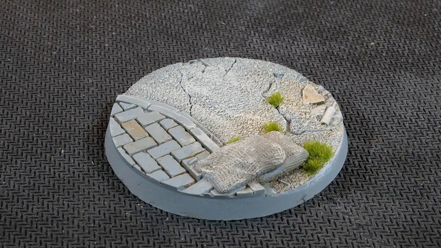 Urban Warfare Bases, Round 50mm (x3)