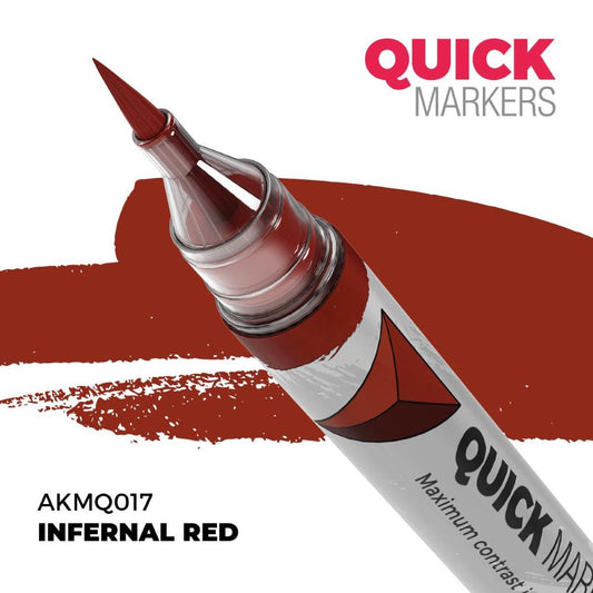 AK Quick Marker: Infernal Red