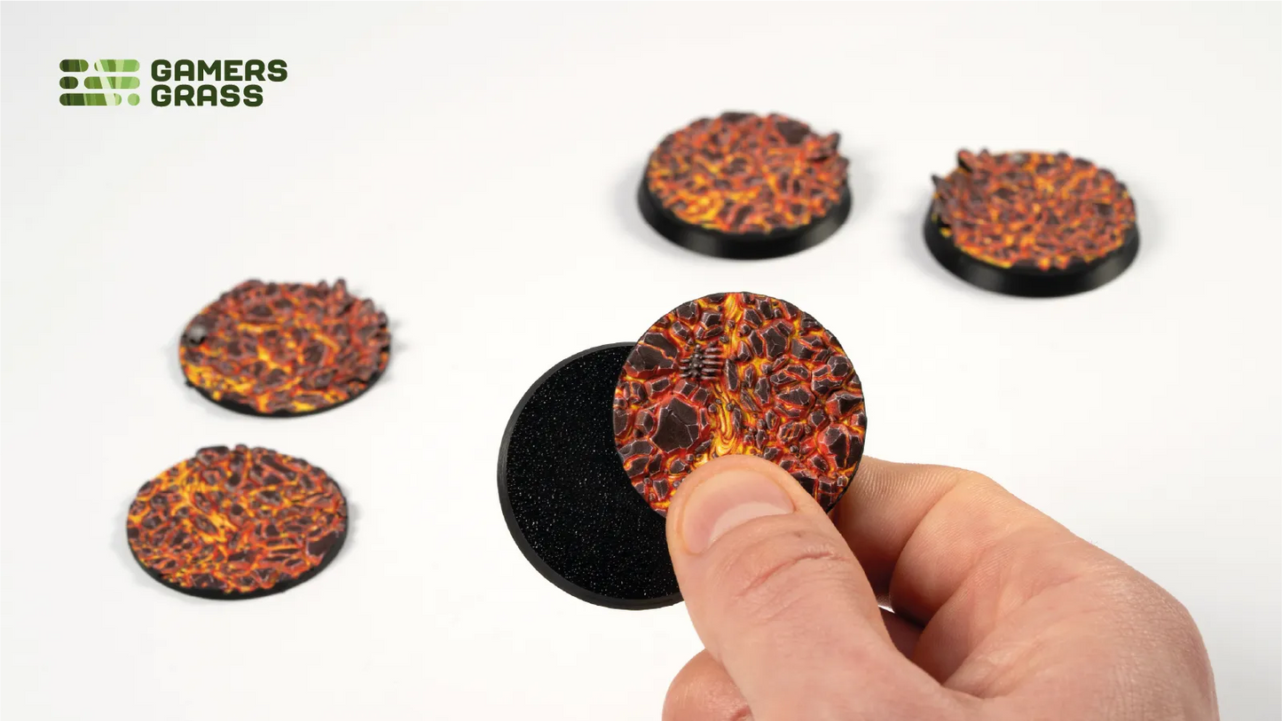 Molten Lava – Round 40mm (x5)