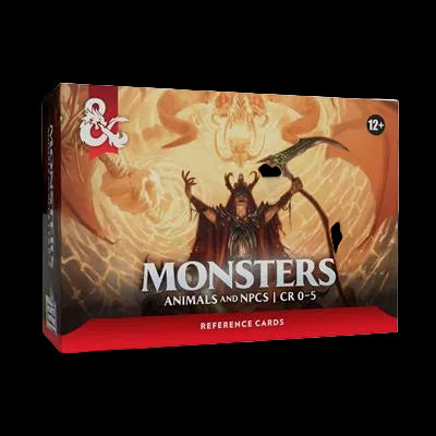 Dungeons & Dragons - Monster Cards CR 0-5 ENG