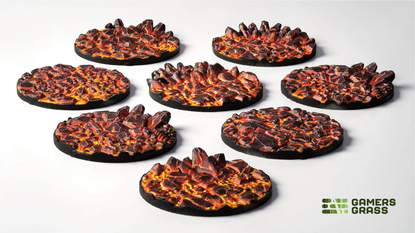 Molten Lava – Round 32mm (x8)