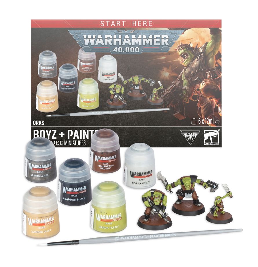 ( Pre Order ) Orks: Boyz + Paints