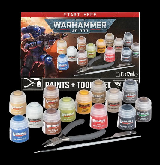 Warhammer 40,000: Paint + Tools set