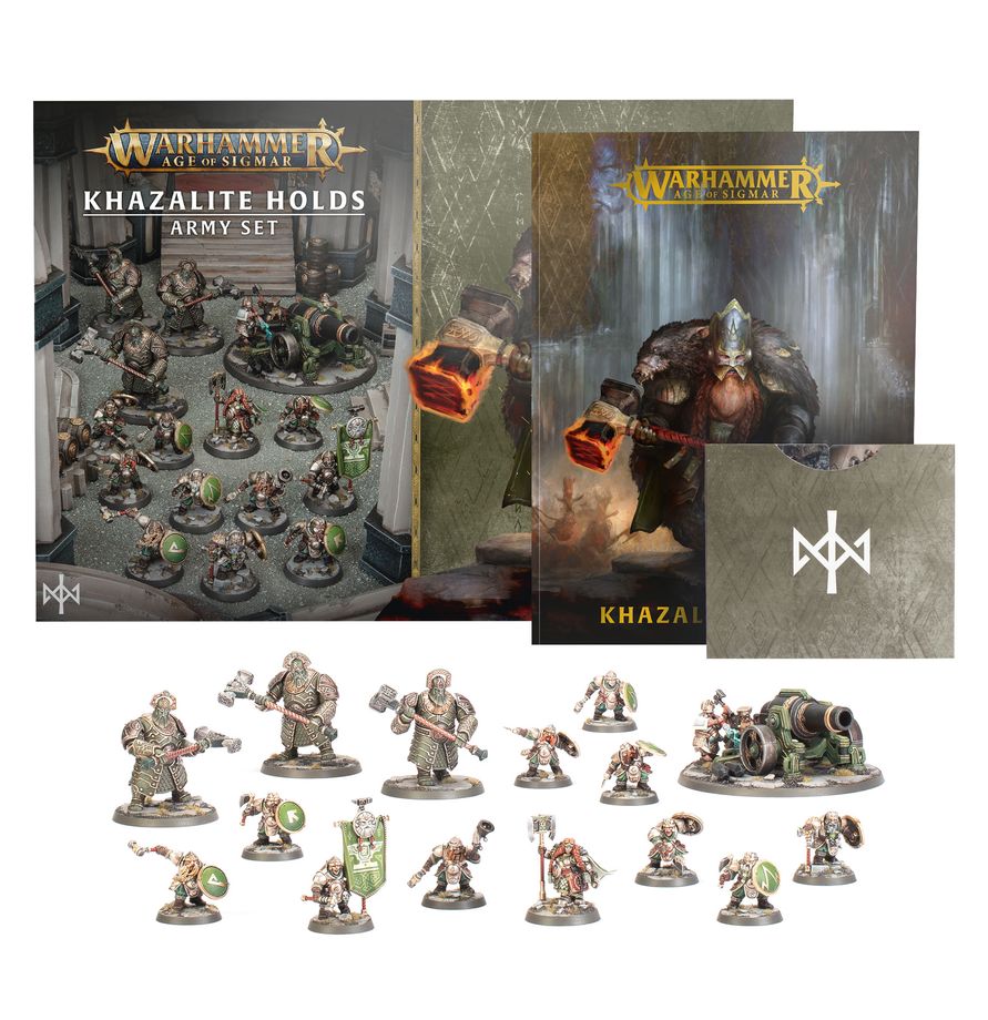 ( Pre order ) Khazalite Holds Army Set ITA
