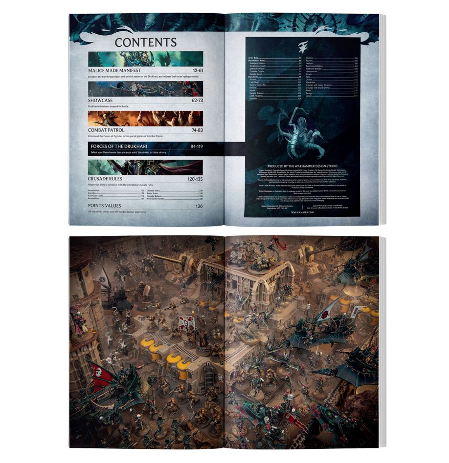 (Preorder) Codex: Drukhari ENG