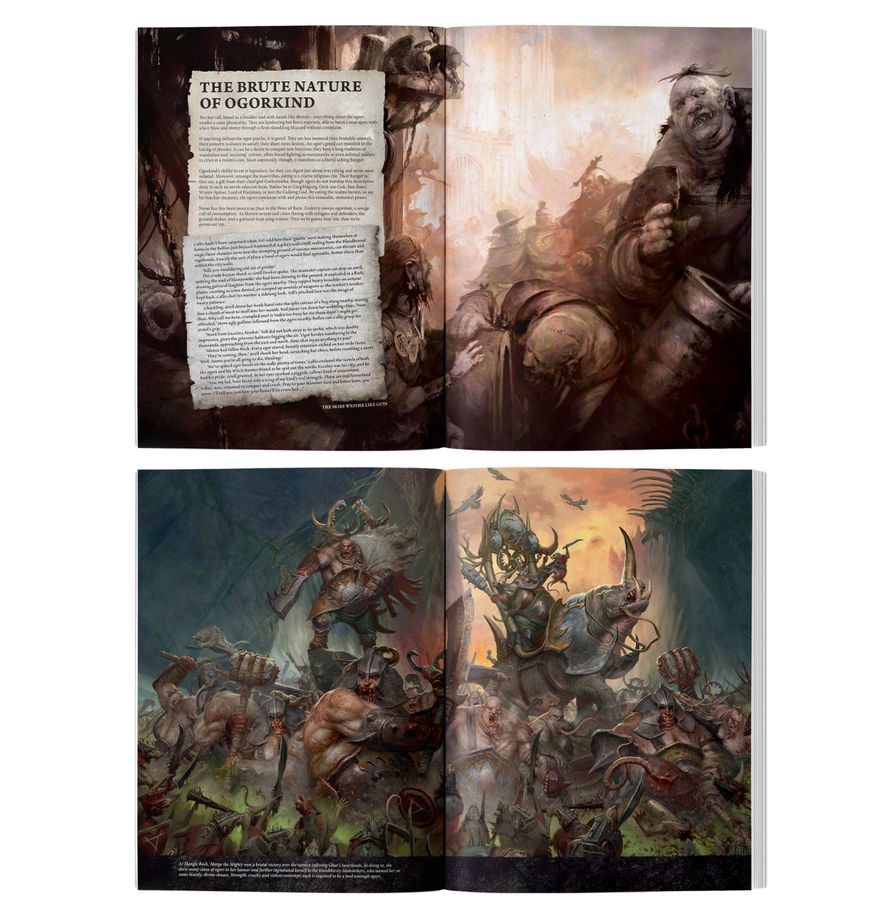 ( Pre Order ) Destruction Battletome: Ogor Mawtribes (English version)